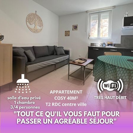 Fenix Appartement T2 40 M2 Cosy Rdc Plein Centre Ville Pierrelatte Eksteriør billede